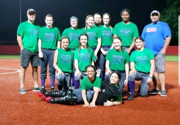 Girls softball team 2021